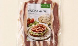 Нарезка грудка Утиная вяленая 70гр.ВкусНатура