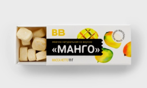 Жвачка натуральная со вкусом "Манго"