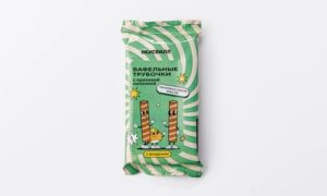 Вафельные трубочки с ореховой начинкой