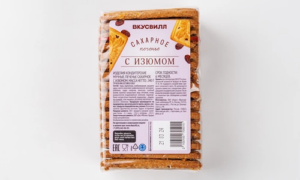 Печенье сахарное с изюмом