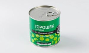 Горошек молодой консервированный без доб. сахара