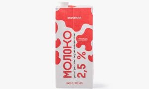 Молоко ультрапастеризованное 2,5%