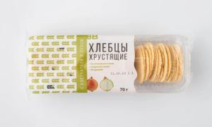 Хлебцы с клетчаткой и луком