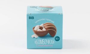 Шоколад горячий "Бомбочка" с маршмеллоу