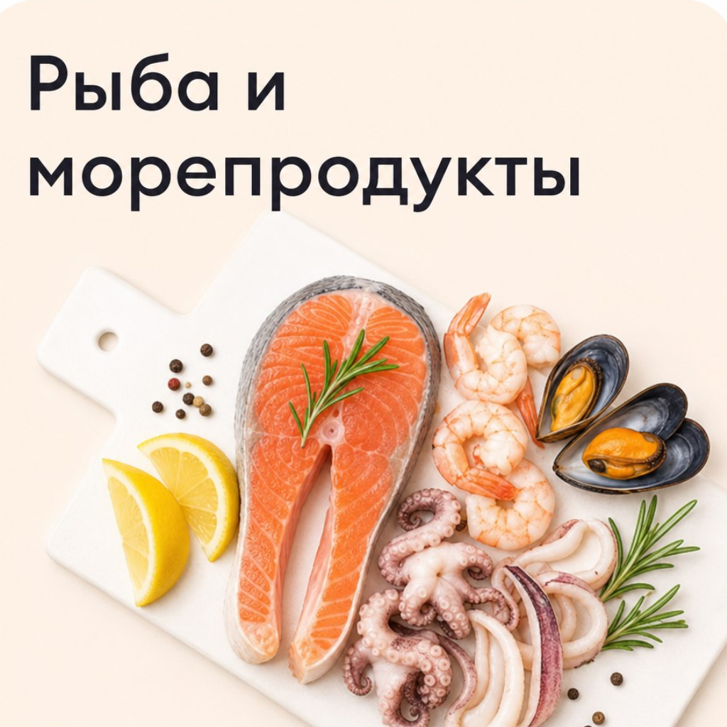 Рыба и морепродукты