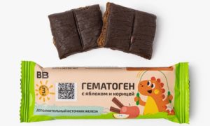 Гематоген с яблоком и корицей, 40 г