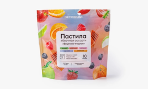 Ассорти из яблочной пастилы "Фруктово-ягодное"
