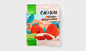 Снеки ягодно-фруктовые клубничные