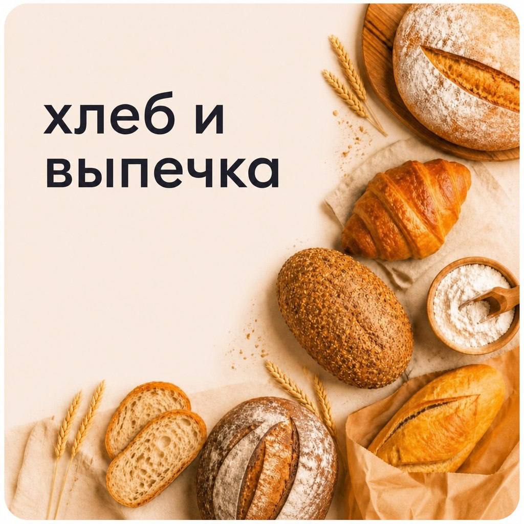 Хлеб и выпечка