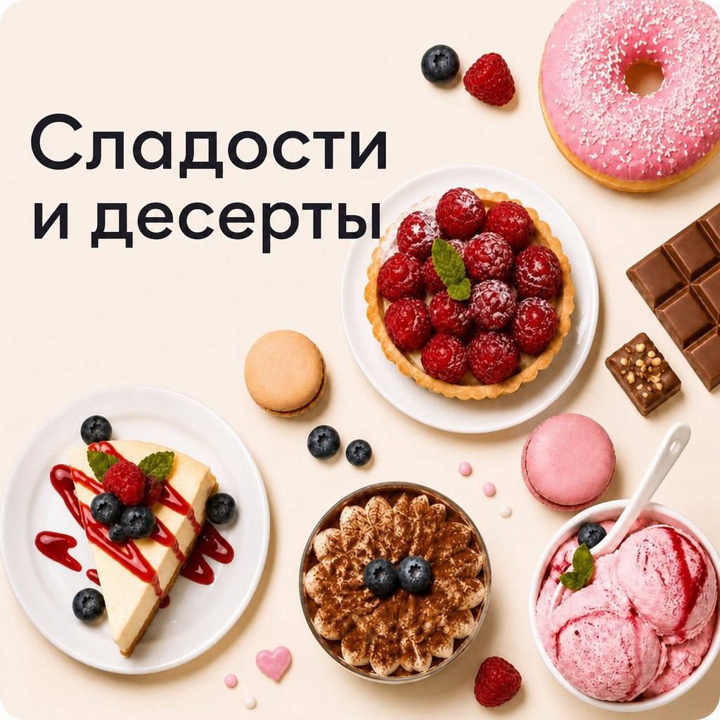 Сладости и десерты